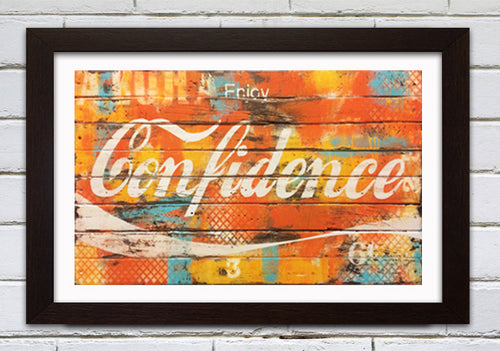 CONFIDENCE LARGE FORMAT PRINT