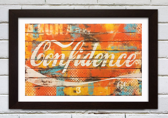 CONFIDENCE LARGE FORMAT PRINT